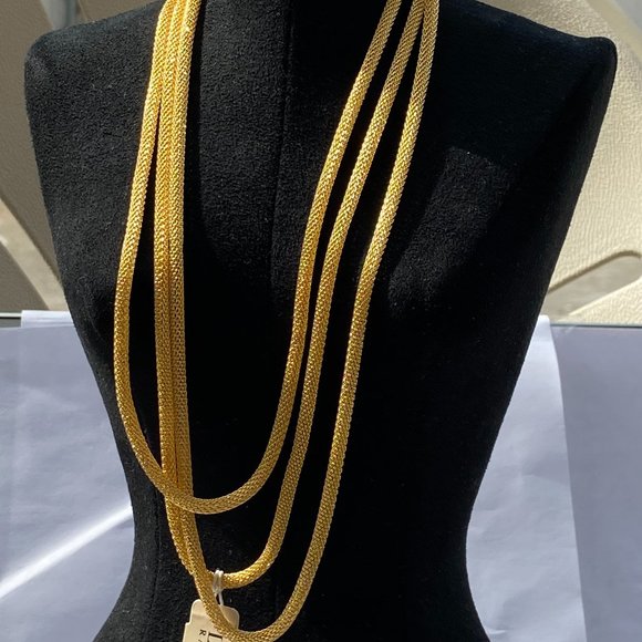 Lauren by Ralph Lauren 3 Layer Rope Necklace - Picture 2 of 4